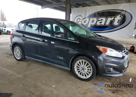 2015 Ford C-Max Premium Sel from USA, damaged, VIN 1FADP5CU9FL101107